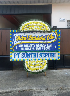 Papan Bunga Duka di Limbur Lubuk Mengkuang
