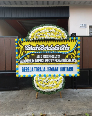 Papan Bunga Duka di Limbur Lubuk Mengkuang