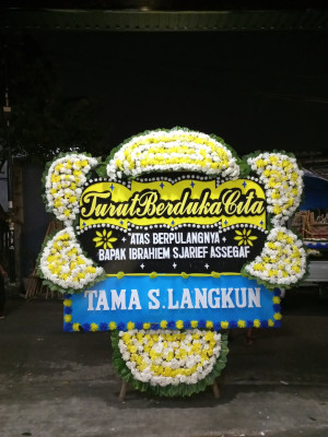 Papan Bunga Duka di Limbur Lubuk Mengkuang